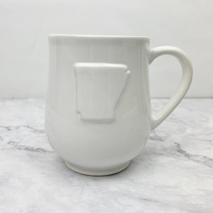 
                
                    Load image into Gallery viewer, Arkansas Embossed Coffee Mug
                
            