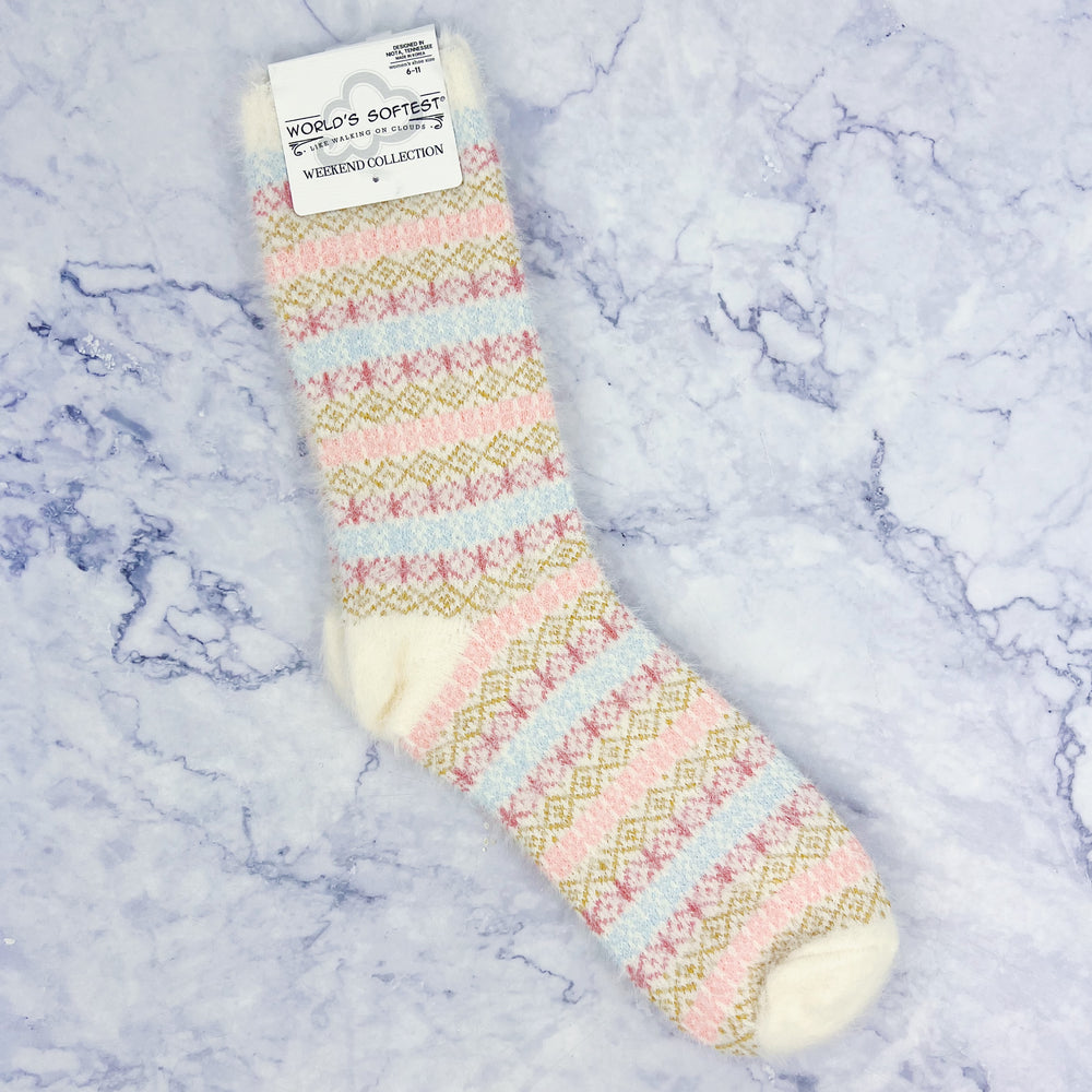 Snowy Night Socks