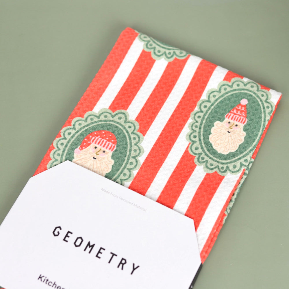 Holiday Recycled Tea Towels