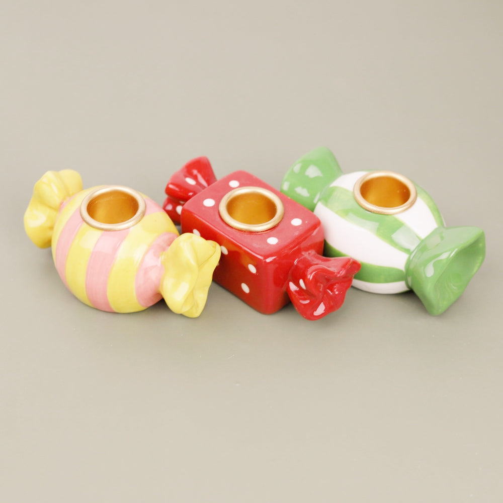 Ceramic Candy Taper Holder