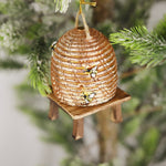 Bee Skep Ornament