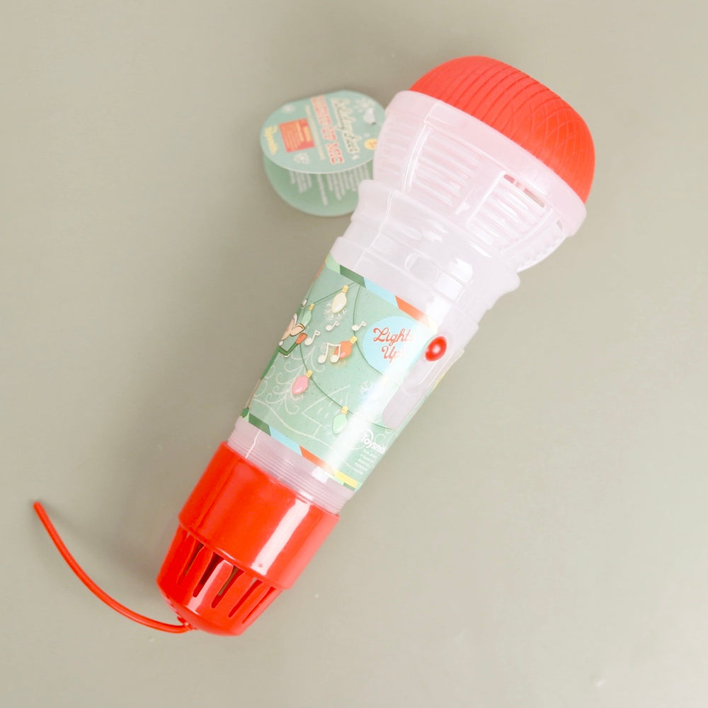 Holiday Cheer Light Up Microphone