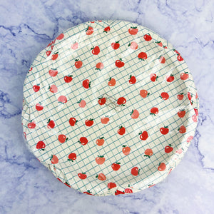 Apple For the Teacher Scalloped Plates