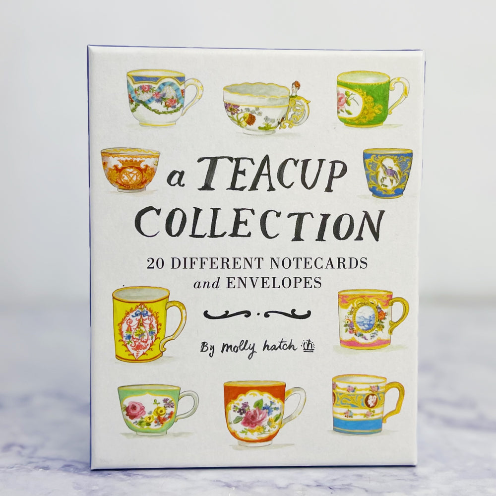 A Teacup Collection Notecard Set