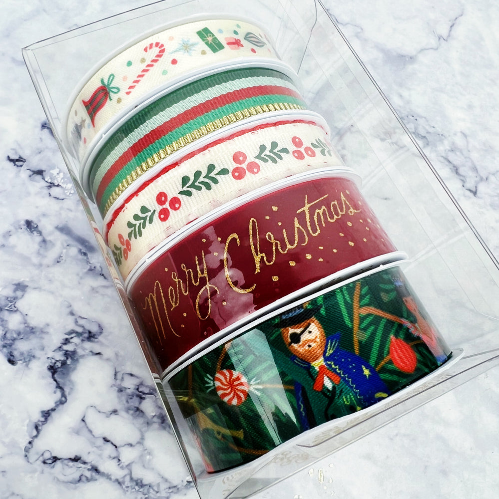 Rifle Paper Co Holiday Ribbon Set