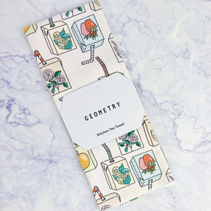 Retro Juicebox Is Recycled Tea Towel