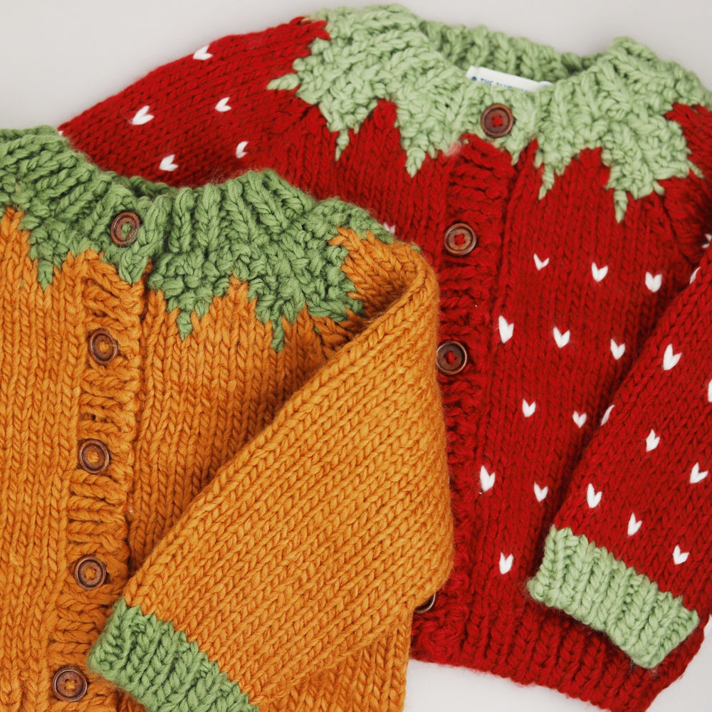 Strawberry Cardigan