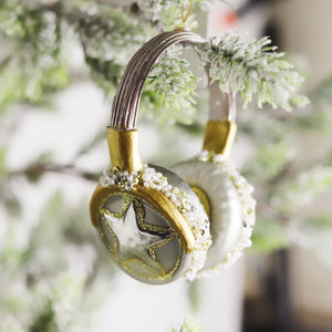 Glass Headphone Ornament