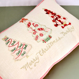 Merry Christmas Darling Pillow