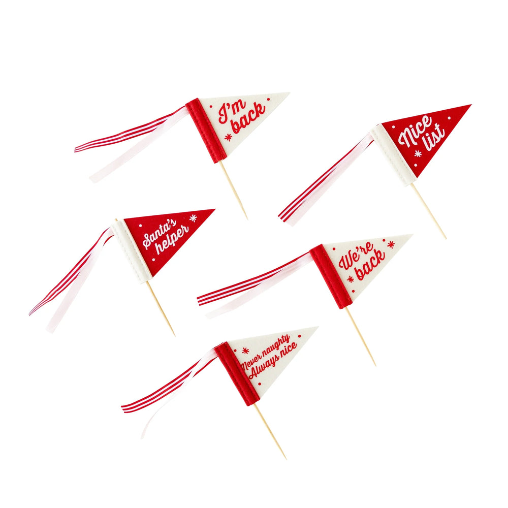 Elf On The Shelf Mini Pennants