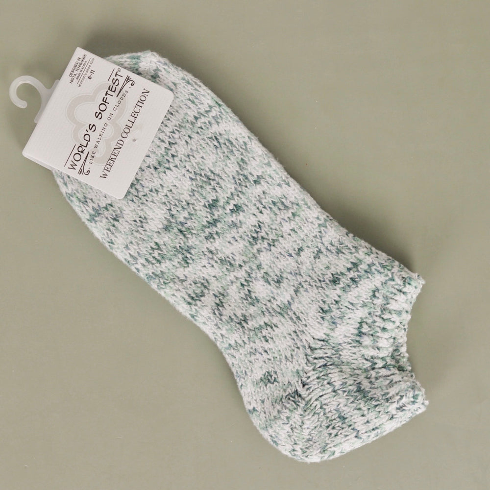 Restful Weekend Socks - Mushroom