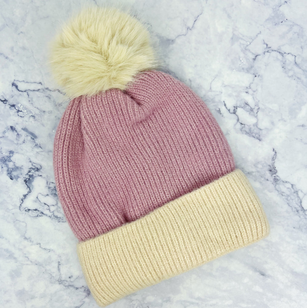 Color Block Beanie