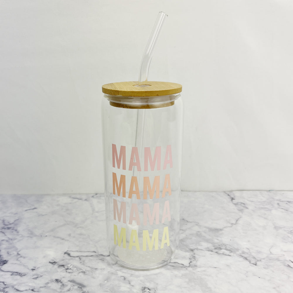 Mama Cold Brew Tumbler with Straw