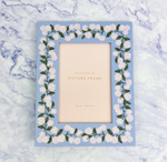 Hydrangea Paper Wrapped Picture Frame