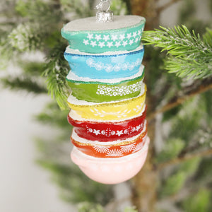 Stacked Rainbow Mixing Bowls