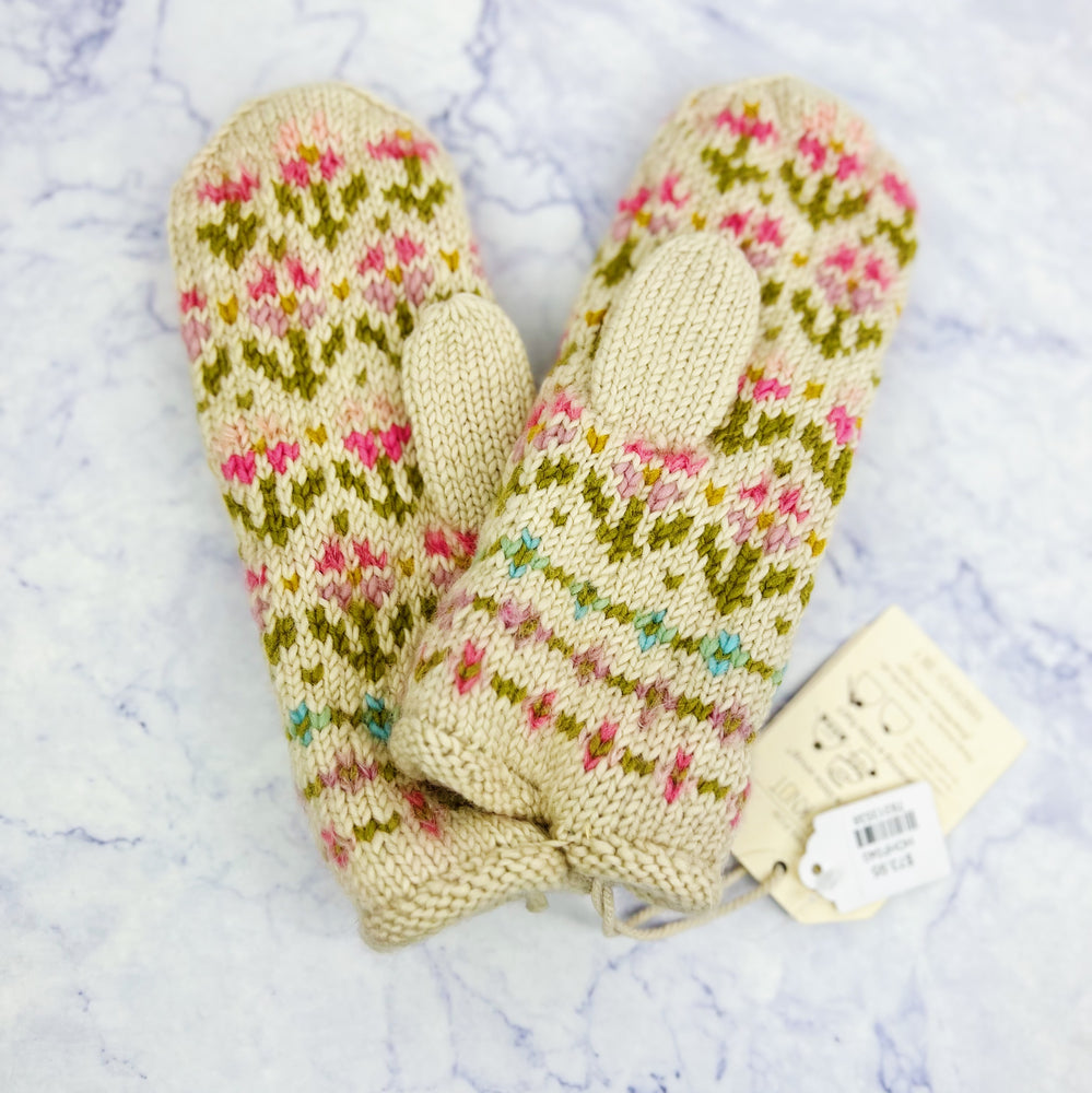 Whimsical Knit Mittens