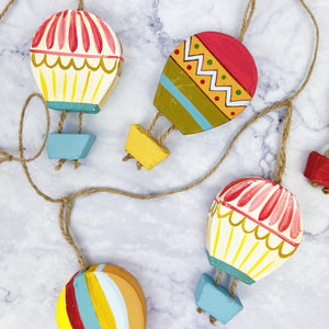 Hot Air Balloon Garland