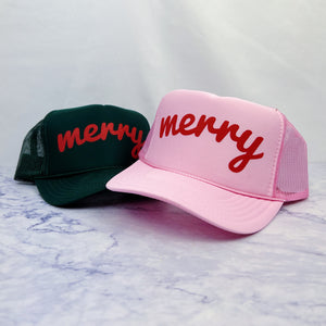 Merry Trucker Hat