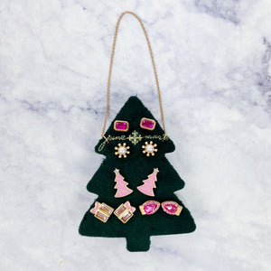 Christmas Tree Stud Earrings