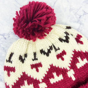 Ski Lodge Knit Pom Hat