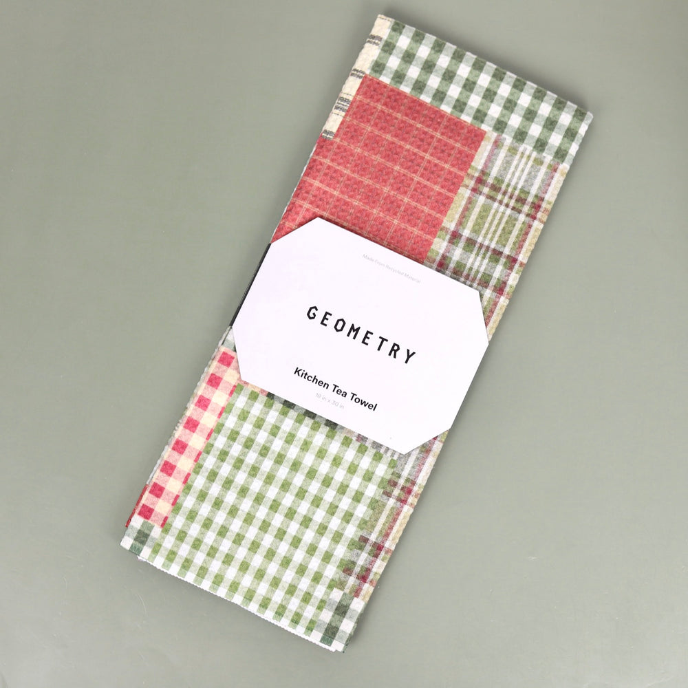 Holiday Recycled Tea Towels