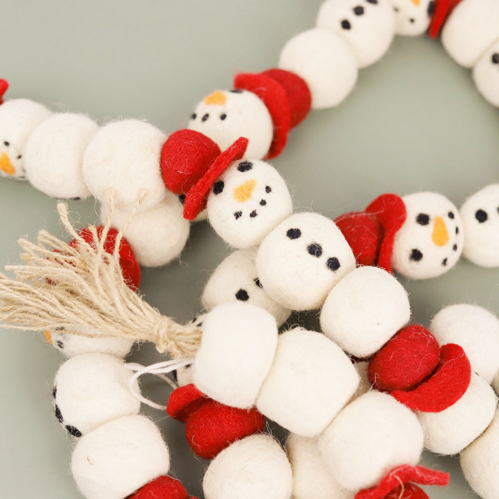 Snowman Garland