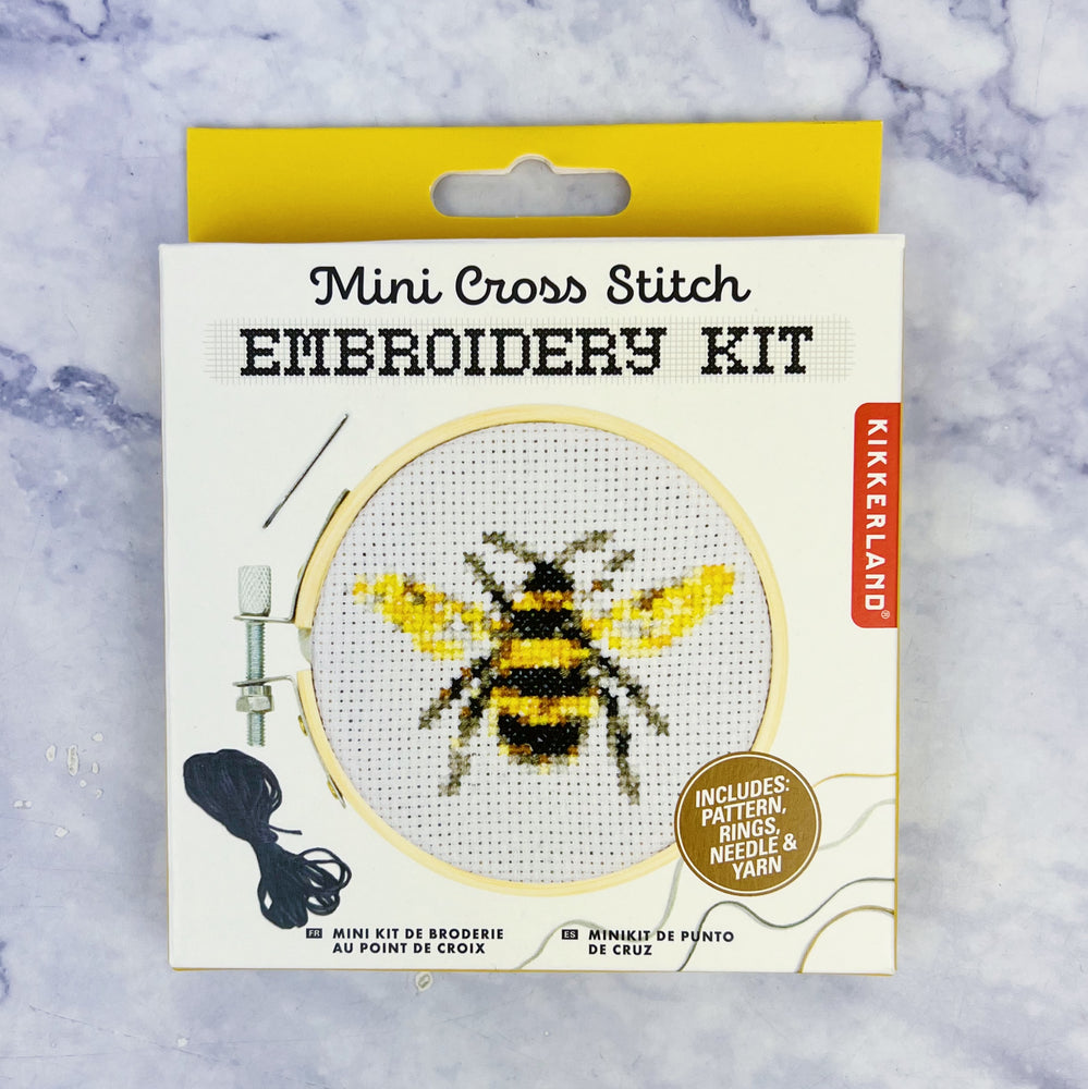 Mini Cross Stitch Embroidery Kit