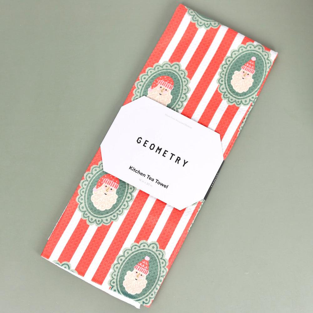 Holiday Recycled Tea Towels