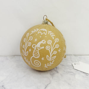 Kraft Whimsy Ornament