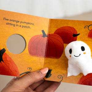 Little Ghostie Finger Puppet Book