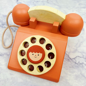 Pink Wooden Phone