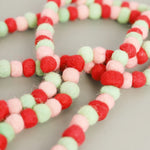 Tiny Felt Ball Garland