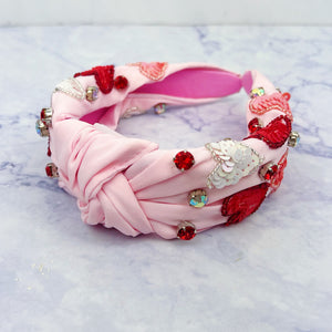 Valentine's Beaded Headband