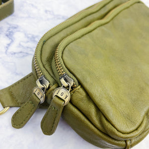 Double Zip Sling/Belt Bag