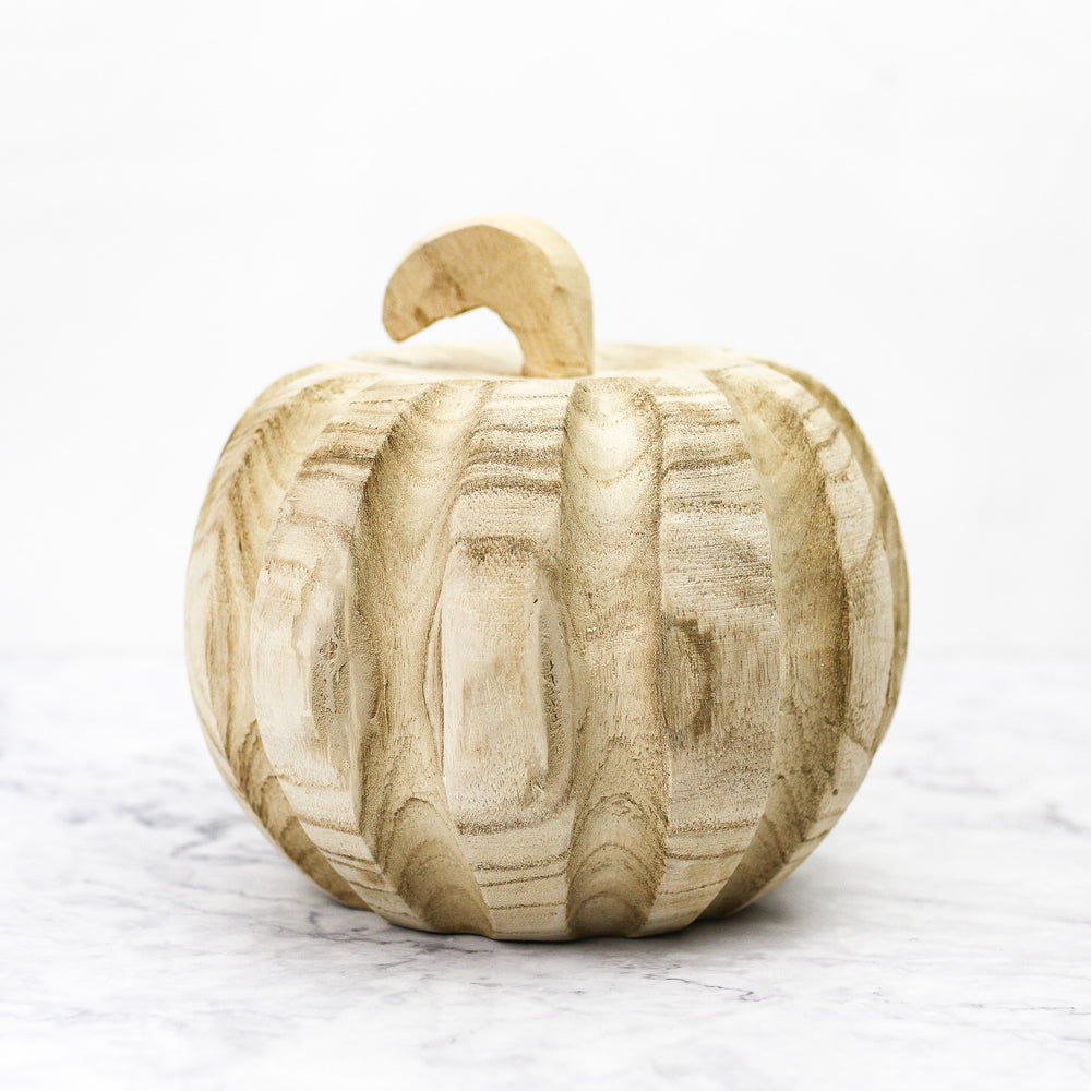 
                
                    Load image into Gallery viewer, Natural Wood Pumpkin
                
            