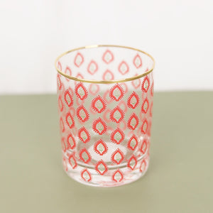 Gold Rimmed Glass Cups