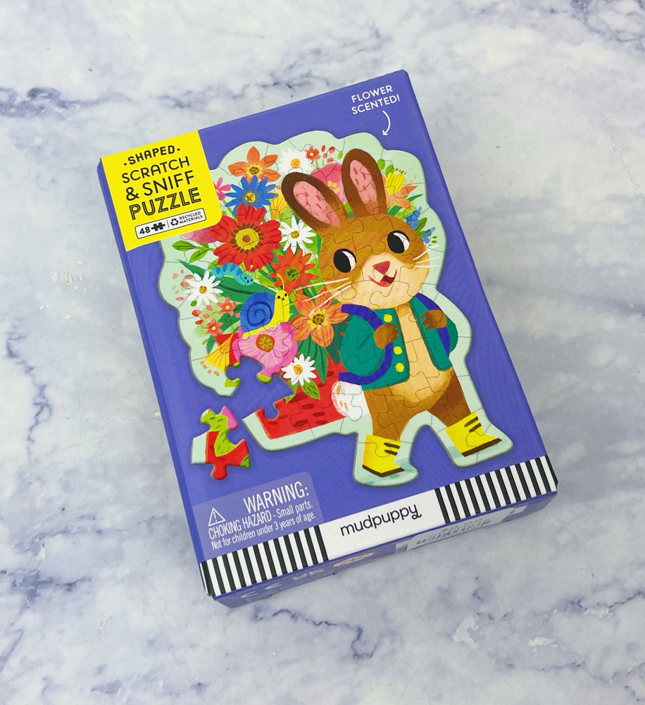 Bouquet Bunny Scratch & Sniff Puzzle