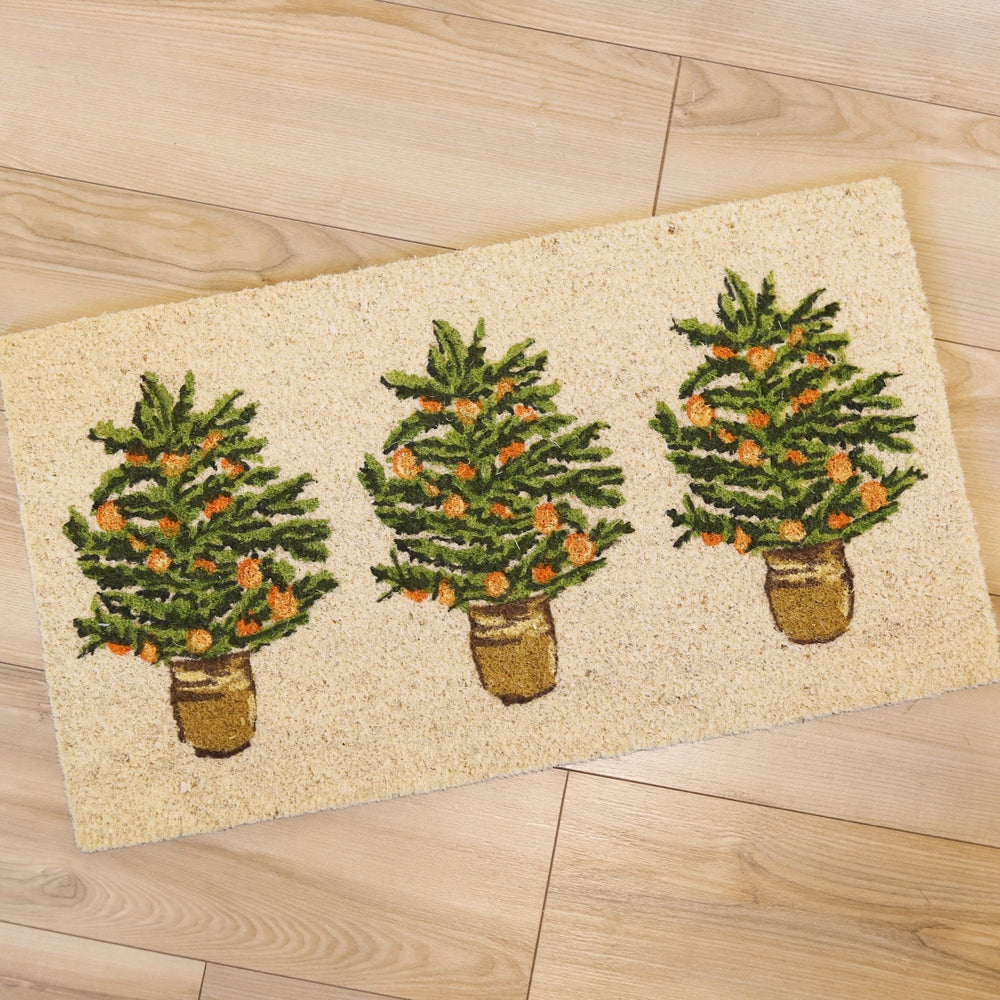 Citrus Tree Coir Doormat