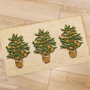 Citrus Tree Coir Doormat