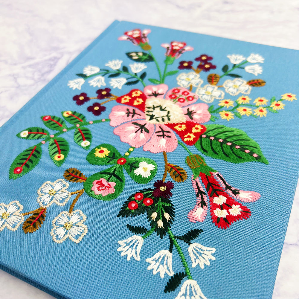 Gracie Embroidered Sketchbook