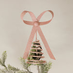 Glitter Bow Tree Topper