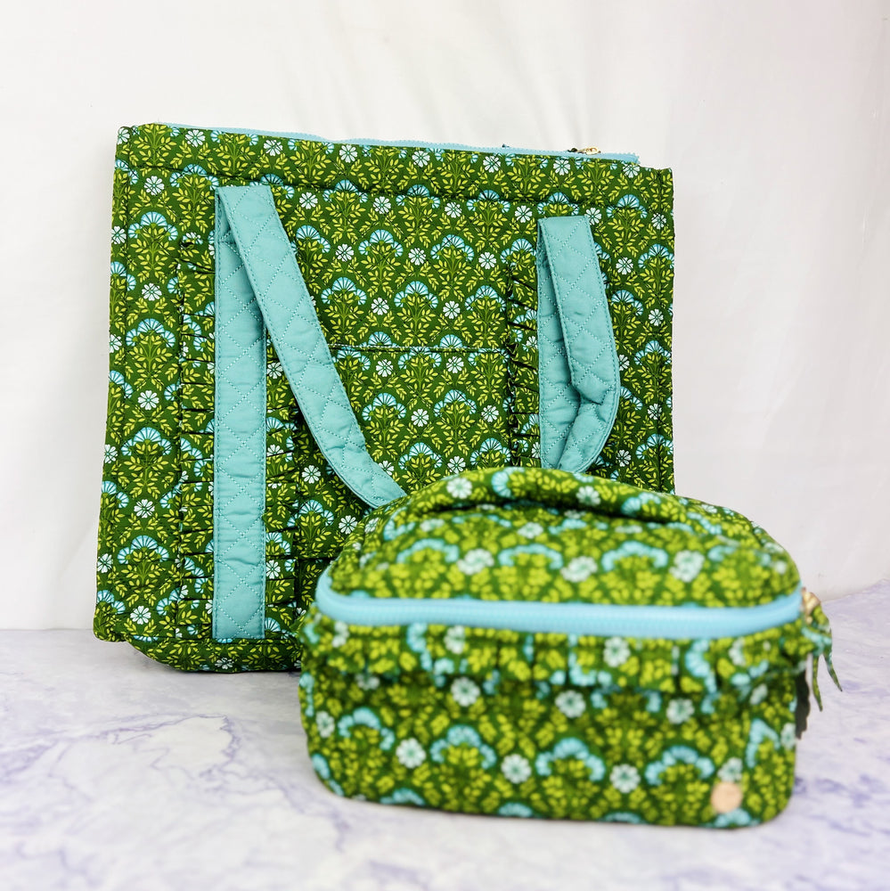 Everbloom Quilted Tote