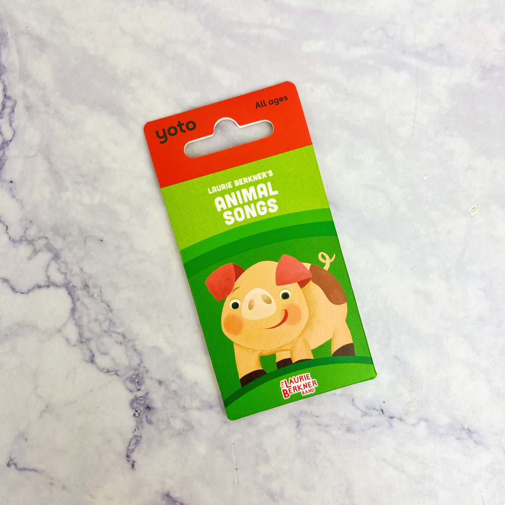 Yoto Player Card Laurie Berkner's Animal Songs