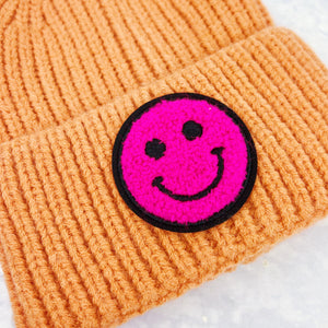 Kids Happy Face Beanie