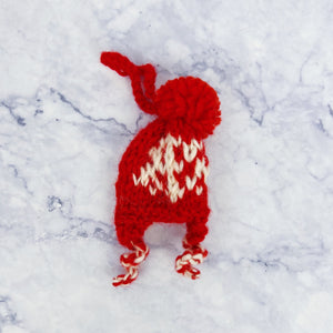 Wool Winter Accessory Ornament