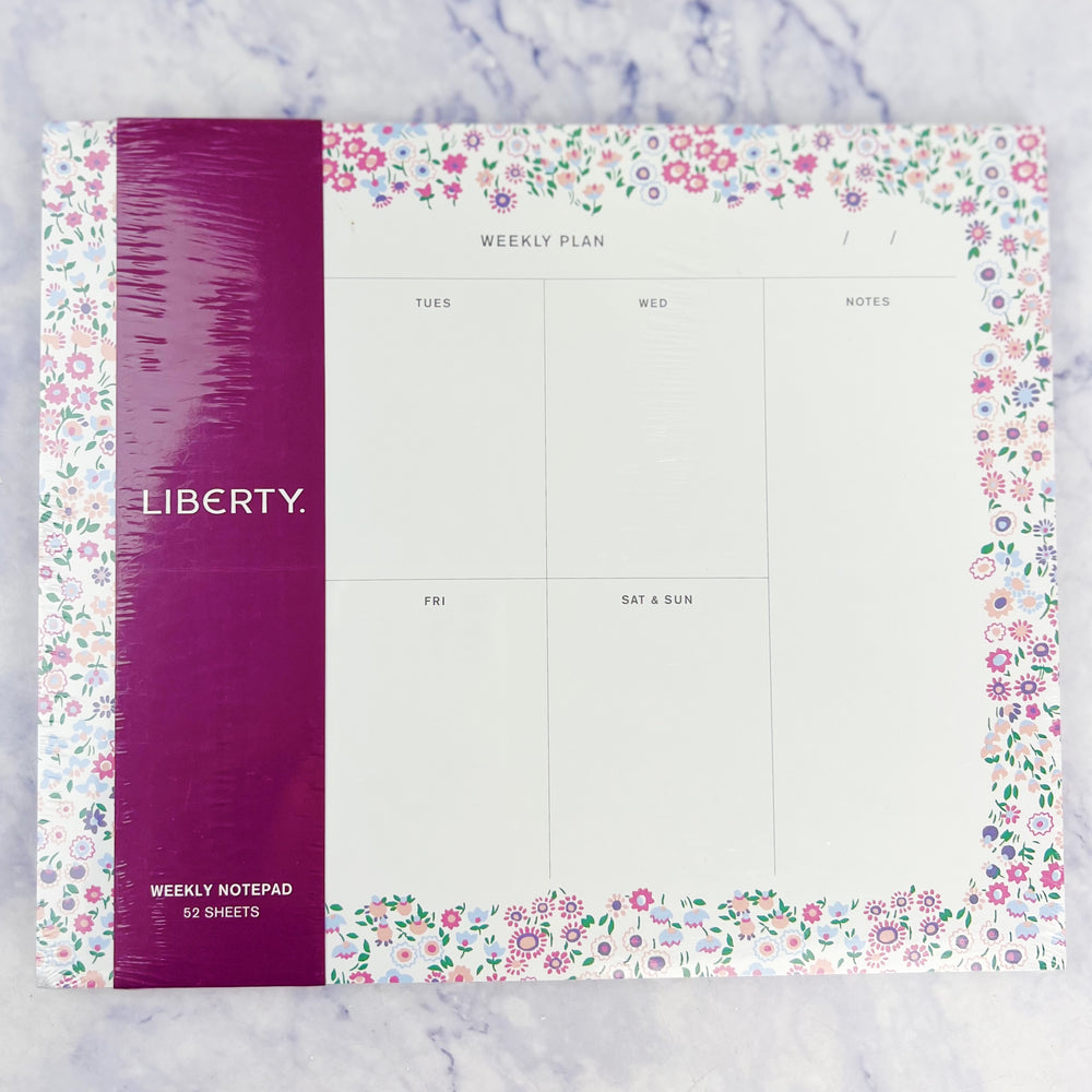 Weekly Plan Notepad