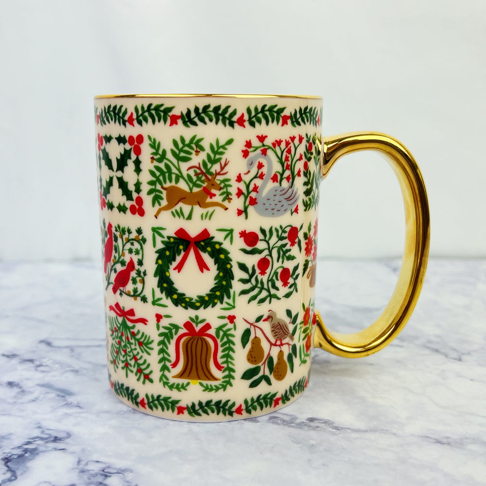 Christmastide Porcelain Mug