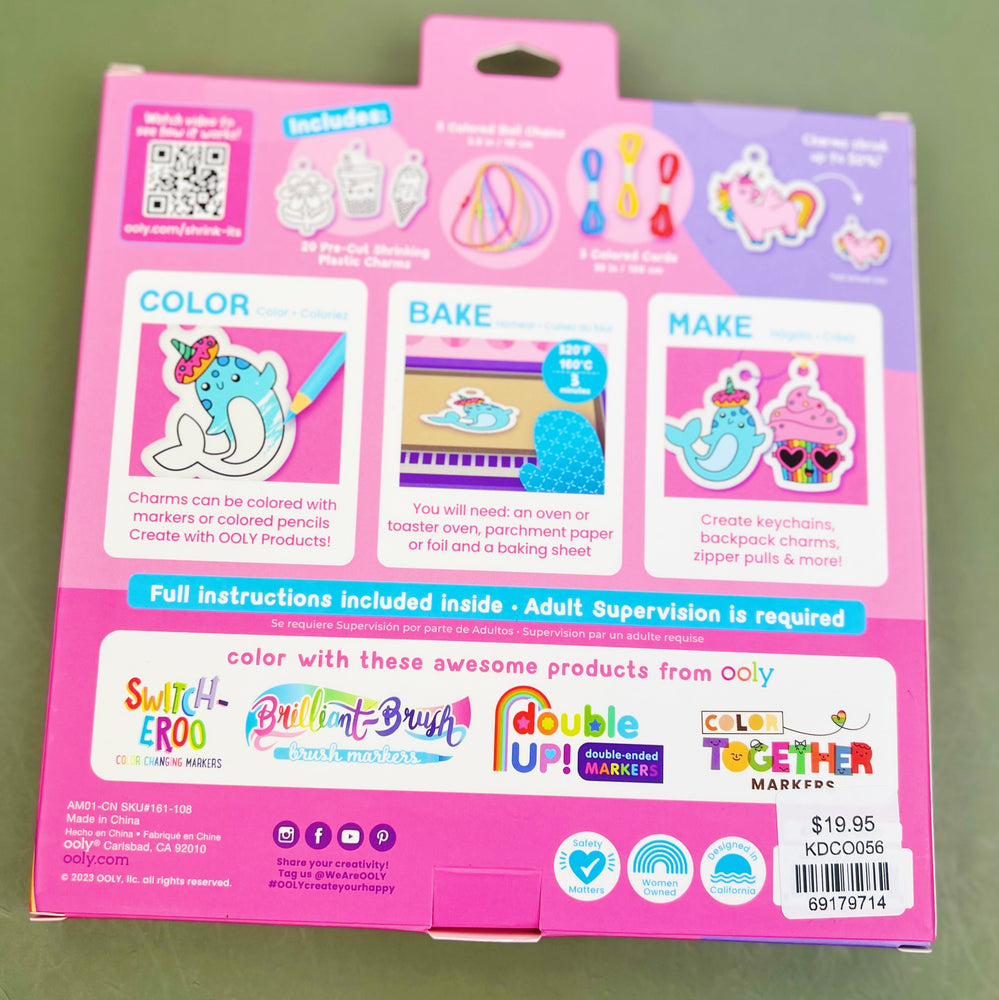 D.I.Y. Shrink Art Kit Cute Crew