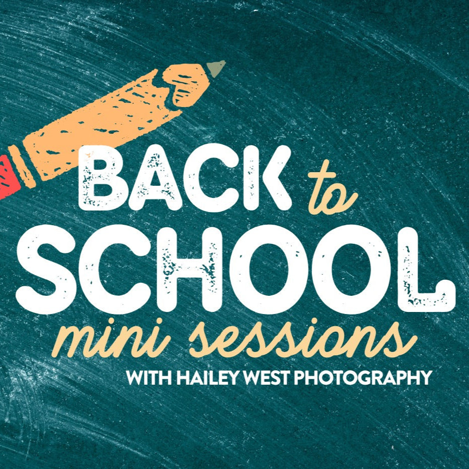 Back to School Mini Photo Sessions