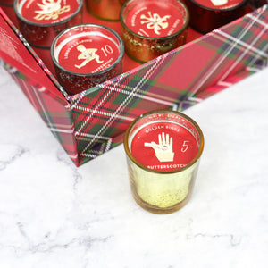 12 Days of Christmas Candles
